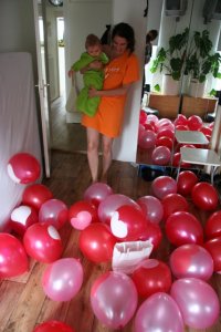 Ballonnen everywhere!!!!