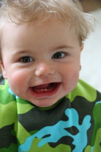 smile met nieuwe slab..