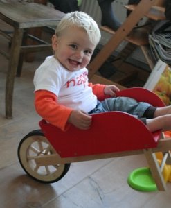 Als een wel heel echt prinsje...