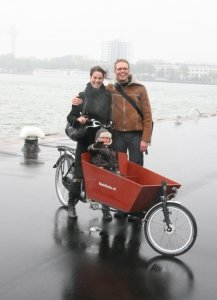 Op de Kop van Zuid in een storm!