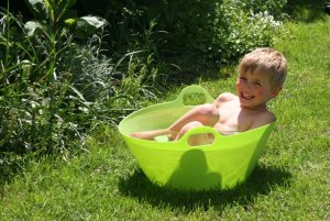 Lekker poedelen, onze adonis!