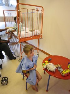 Tom wacht op z'n beurt...